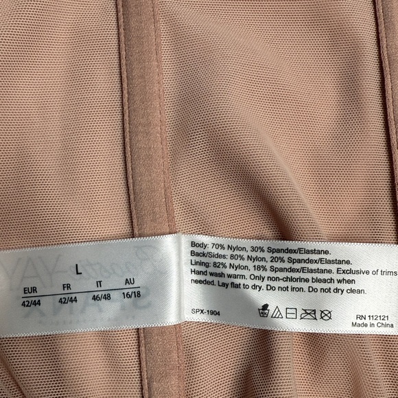 Spanx Boostie-Yay Comfy Corset Shapewear Waist-cinching Tummy Control W2021 Sz L - Picture 7 of 7